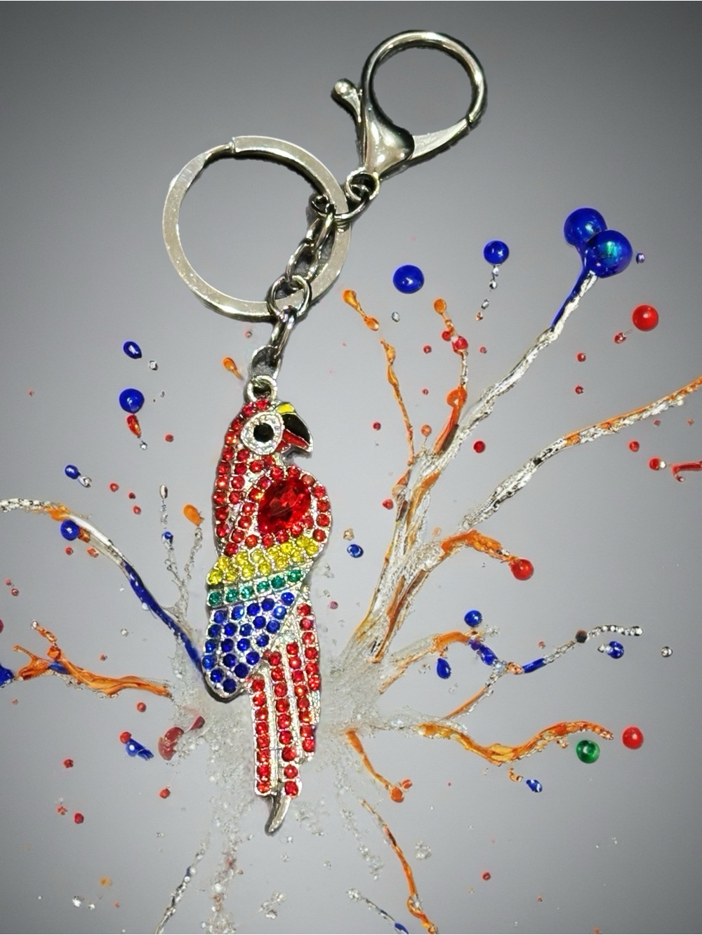 Crystal Parrot Keychain🦜 - Picture 1 of 1